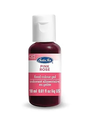Satin Ice, Food Colour Gel 0.61 Oz 18ml - Pink