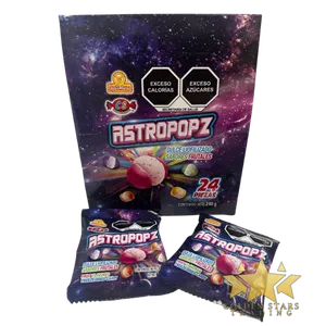 #CN9021 - Las Delicias Astropopz Freeze Dried Candy 24ct