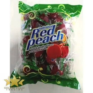 #SN9574 - Snack Family Preserved Fruits - Red Peach (Sweet) 30ct