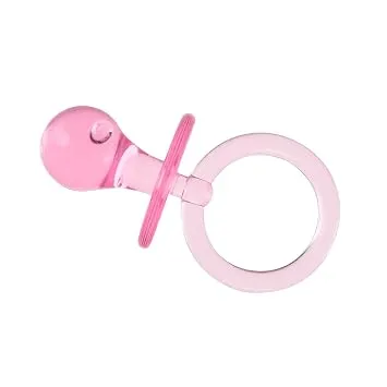 #PS5490 - Baby Pacifier Party Favors (6ct) - Pink