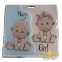 #PS0335 - It's A Boy Or Girl Gender Reveal Balloon with Confetti