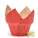 #PK0467 - Tulip Baking Cups - Red (100ct)