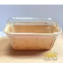 #PK5470 - Mini Loaf Baking Cup with Lid - Light Brown