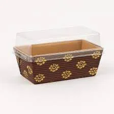 #PK4231 - Paper Loaf Pan with Lid - Mini