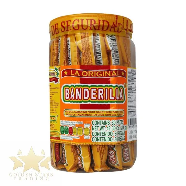 #SN0212 - TAMA-ROCA Banderilla Tamarind Candy Sticks 30ct (1200g)
