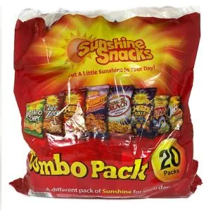 #SN1566 - Sunshine Snacks Combo (20ct)