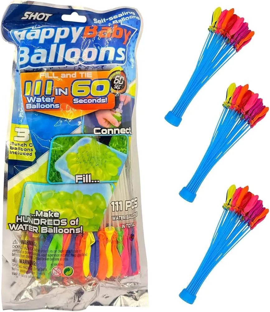 #PS0008 - 111 Self-Sealing Water Balloons