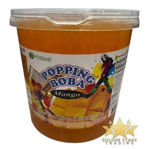 #FS0135 - Possmei Popping Boba - Mango 7 LB