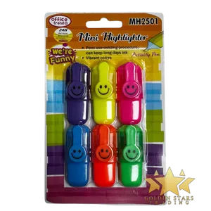 #ST1220 - 6 Pcs Mini Highlighter Set