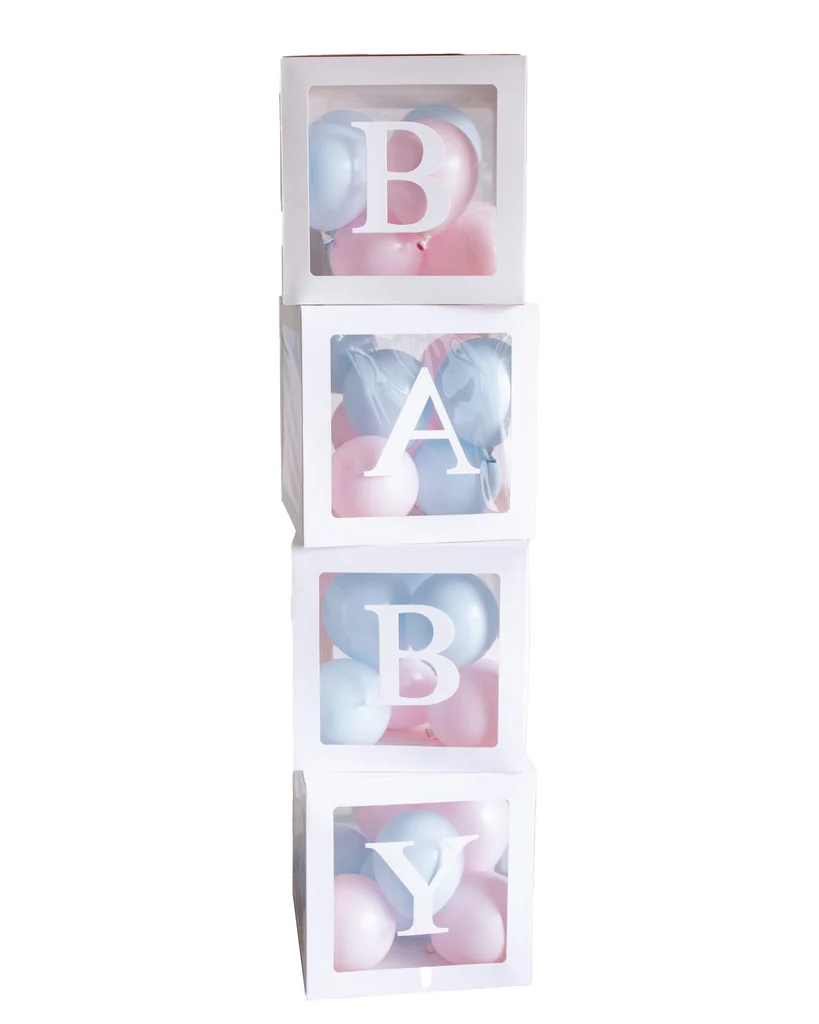#PS2734 - White Baby Block Box Set