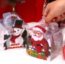 #PK7041 - Small Clear Christmas Treat Box