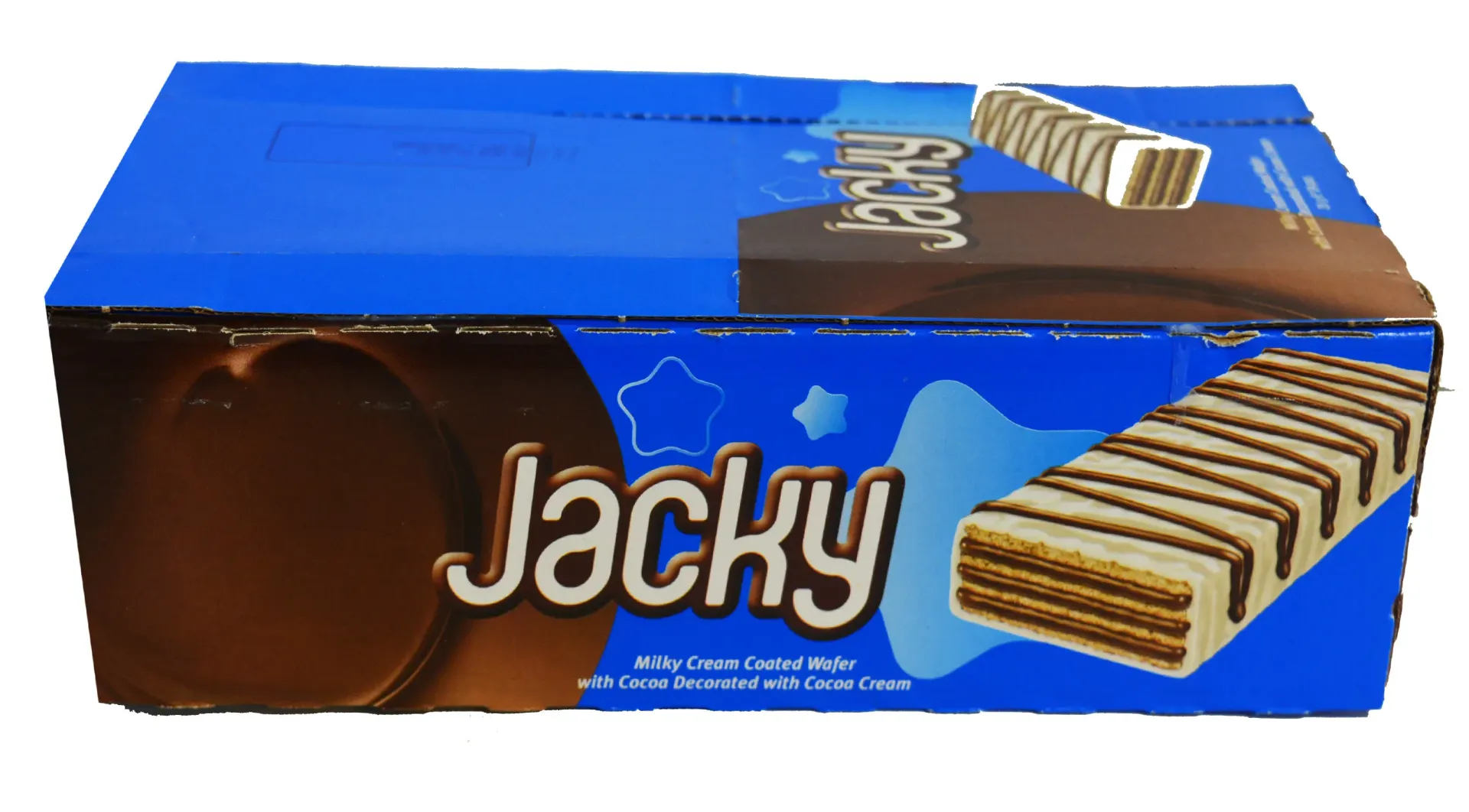 #BW1560 - Solen, Jacky Wafers - White 24 x 20g *Halal*