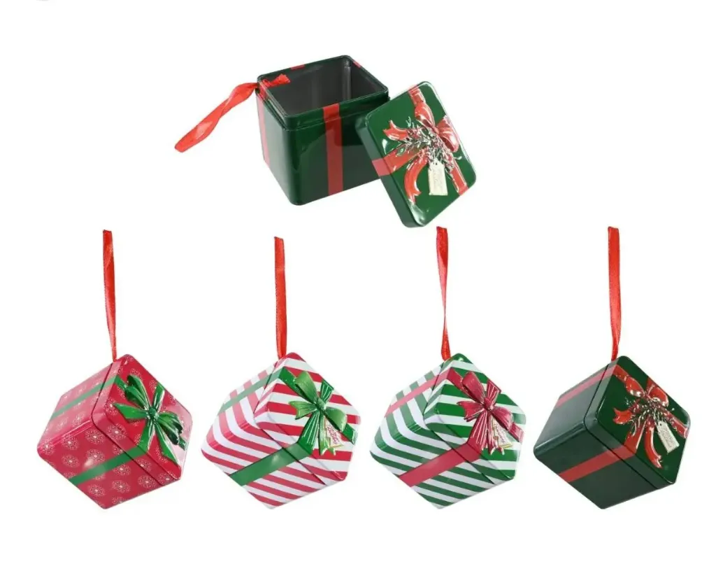 #PS3187 - Christmas Metal Gift Tin