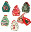 #PS2075 - Christmas Metal Tree Tin