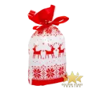 #PS9058 - Christmas Treat Bags - Red/Reindeer (10ct)