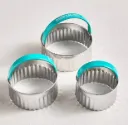 #HH3491 - Baker's Secret 3 Pcs Cookie Cutters Set