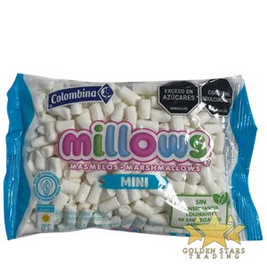 #CN8446 - Colombina Millows White Mini Marshmallows 145g