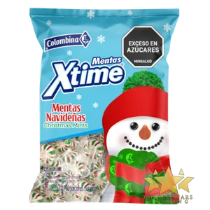 #CN1069 - Colombina Xtime Christmas Mints 260g (50ct)