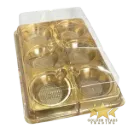 #PK4815 - 6 Cavity Small Macaron Container (10ct)