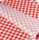 #PK0375 - Red Checkered Wax Paper Liners (24ct)
