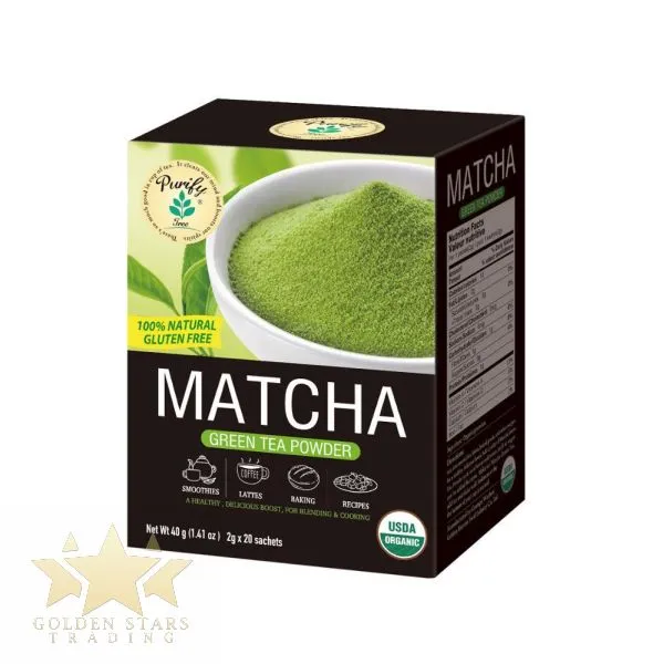 #IN8064 - Purify Tree, Matcha Green Tea Powder 2gx20ct