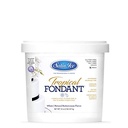 #CS3321 - Satin Ice, Tropical Fondant 32 Oz (2 Lb) - White