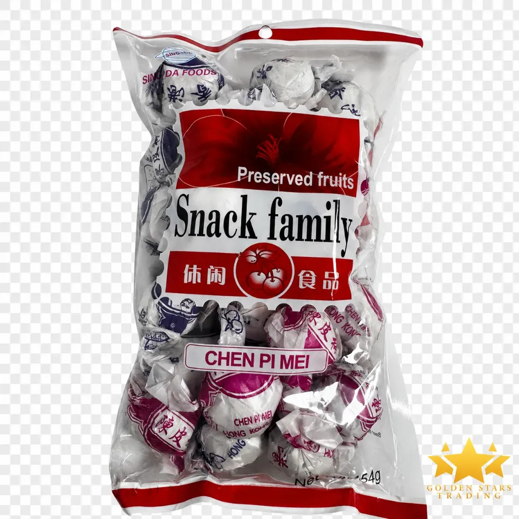 #SN8858 - Snack Family Preserved Fruits - Chen Pi Mei 454g
