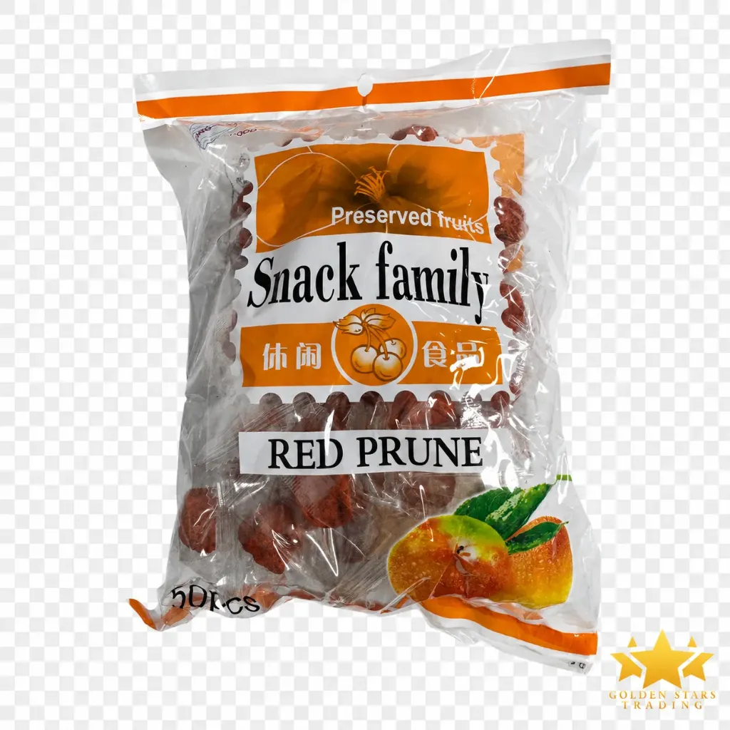#SN9543 - Snack Family Preserved Fruits - Red Prune (Salt) 50ct