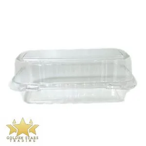 #PK9185 - 9" Hoagie Clear Hinged Container