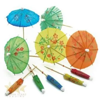 #PK4972 - 10pk Cocktail Umbrellas (Parasol)