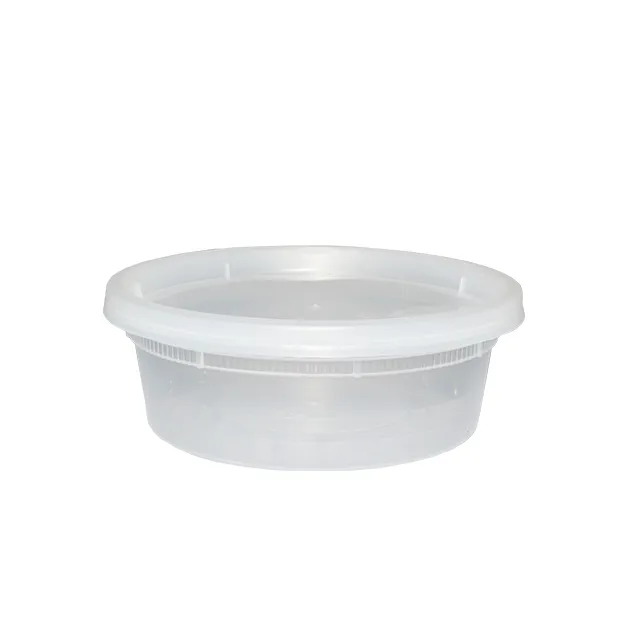 #PK6858H - 8 oz Deli Container with Lid