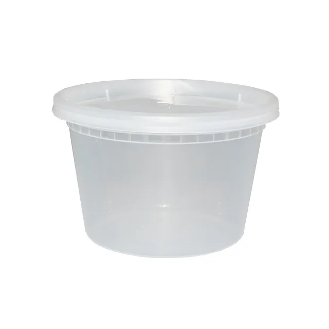 #PK6346H - 16 oz Deli Container with Lid