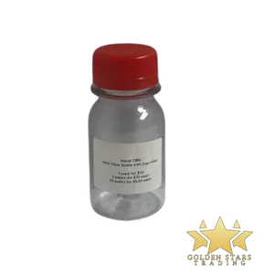 #PK7960 - 50ml Clear Bottle with Cap (10ct)