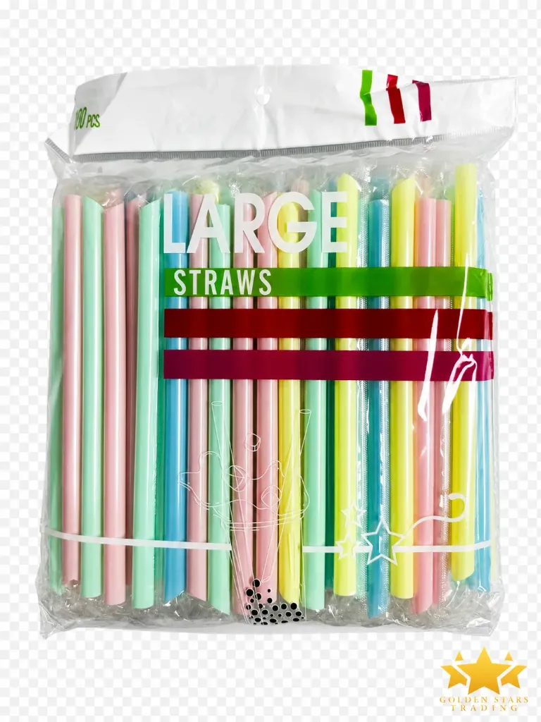 #PK0601 - 7" Smoothie Straws (100ct)