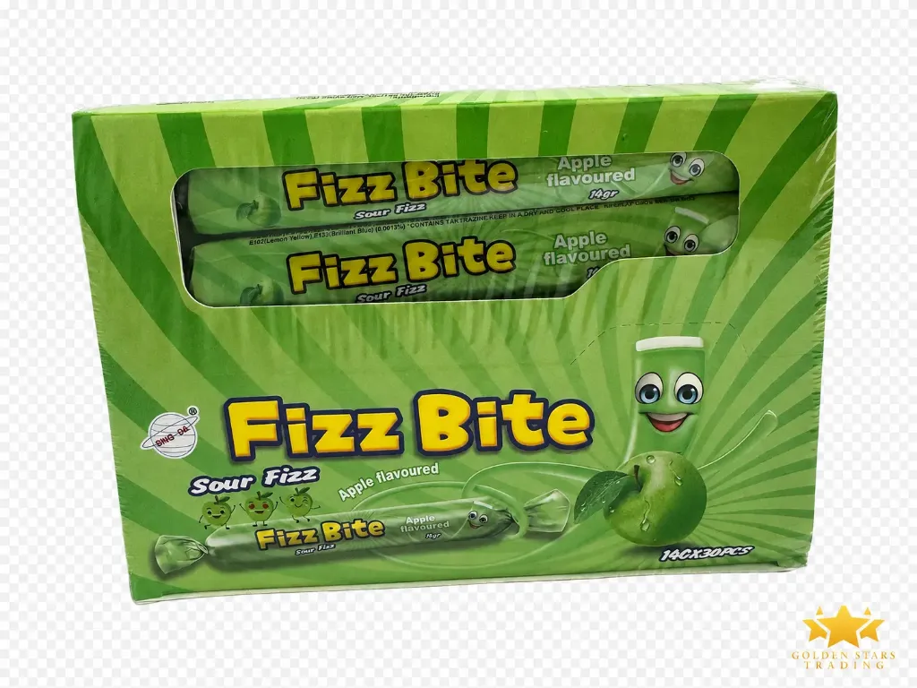 #CN0336 - Fizz Bites Apple Flavoured 30ct *Halal*