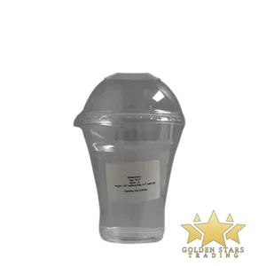 #PK6991K - 8oz Clear Plastic Cup with Dome Lid (Narrow)