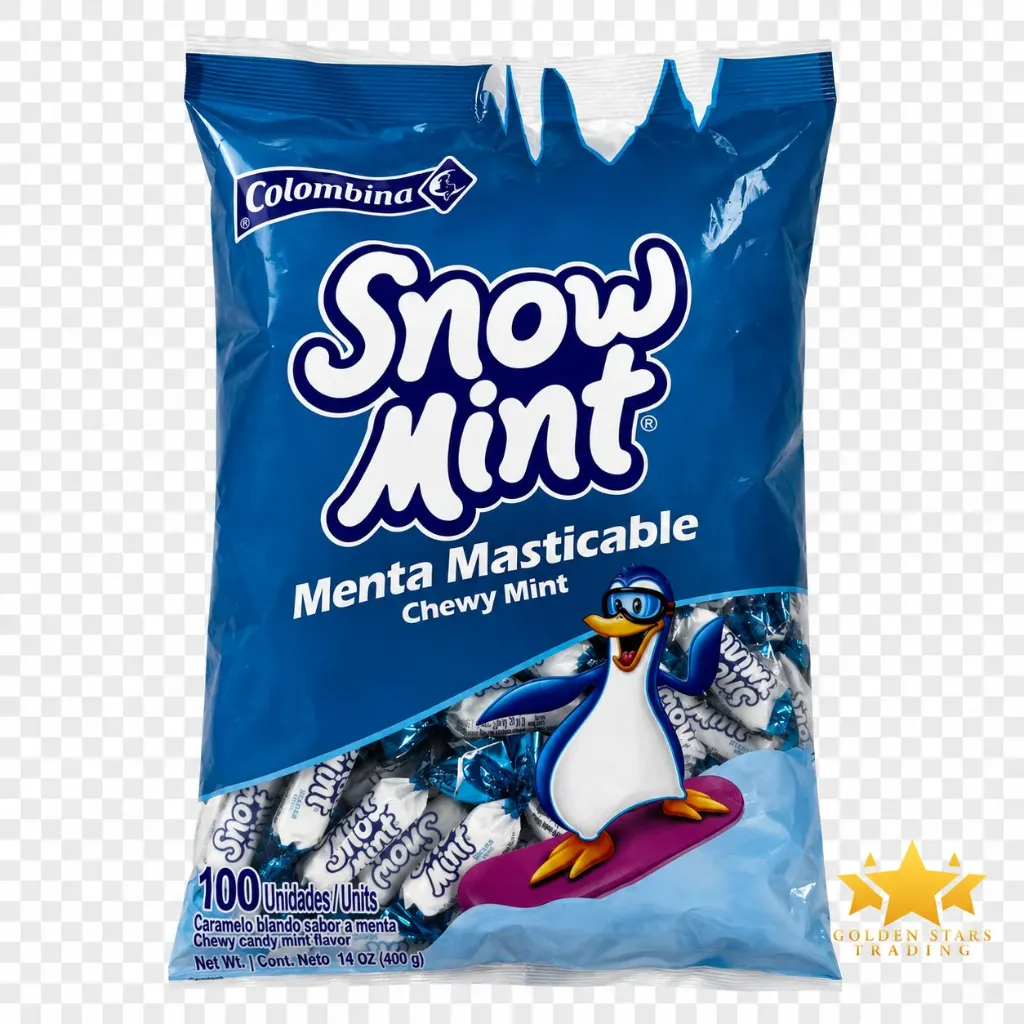 #CN7876 - Colombina Snow Mint 100ct