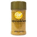#CS0340 - Wilton Gold Sanding Sugar Sprinkles 2.9 Oz (85g)