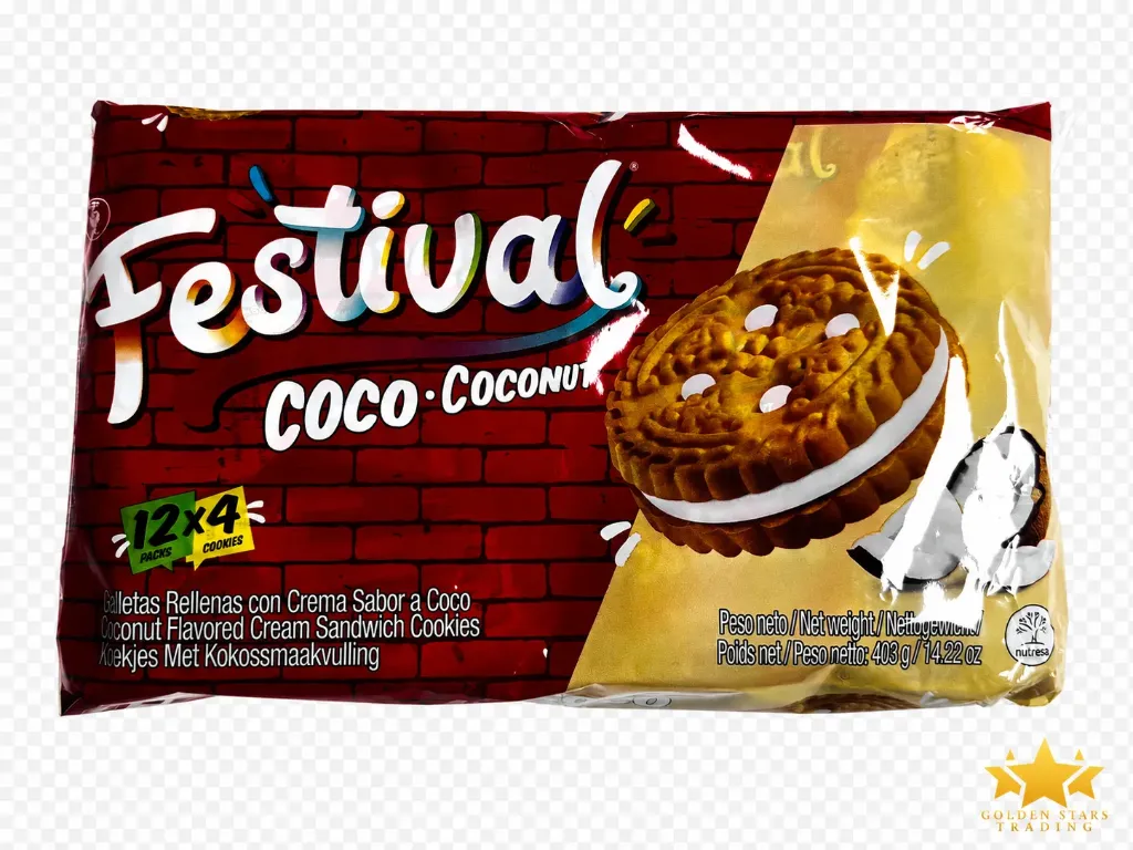 #BW1890 - Noel Festival Biscuits - Coconut 12ct