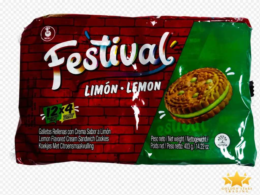 #BW3829 - Noel Festival Biscuits - Lemon 12ct