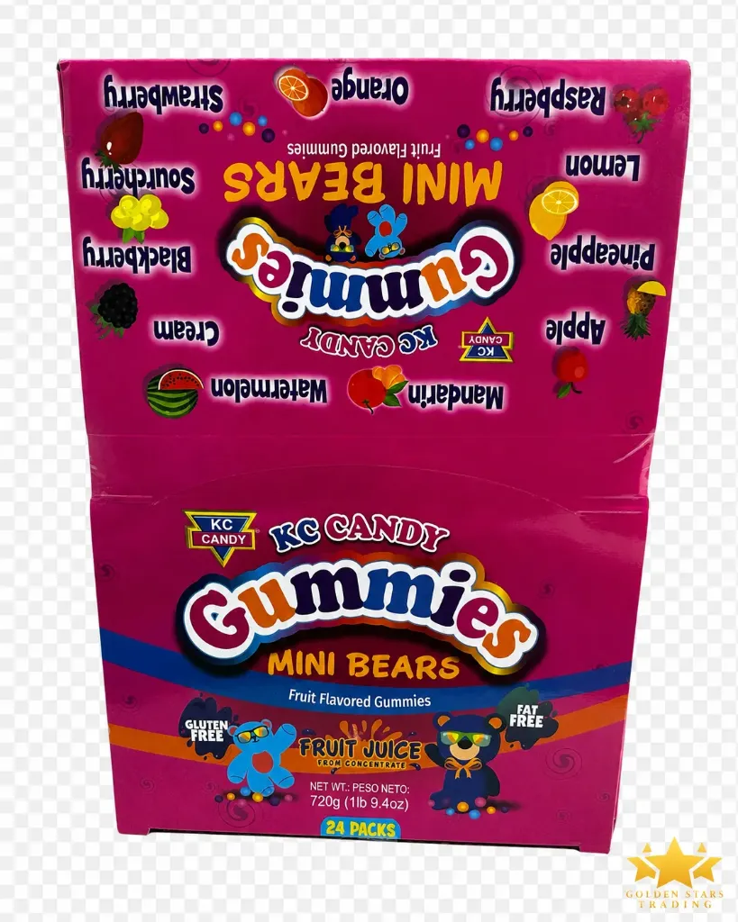 #CN7594 - KC Candy Gummies - Mini Bears (24ct)