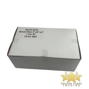 #PK6234Q - Bread Box 9"x5"x4"
