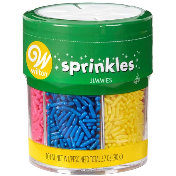 #CS3639 - Wilton Assorted Jimmies Sprinkles 3.1 Oz (90g)