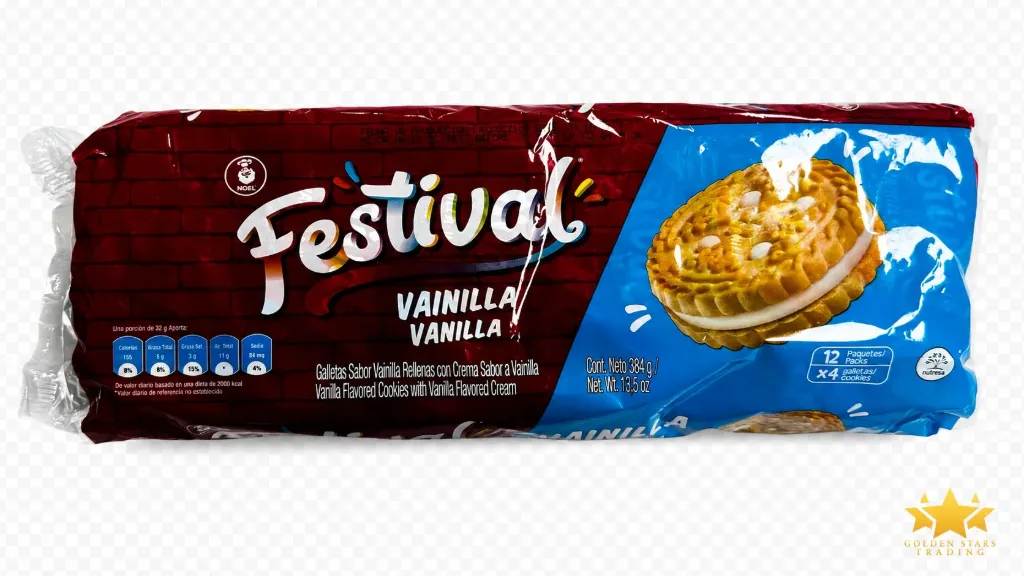 #BW5207 - Noel Festival Biscuits - Vanilla 12ct