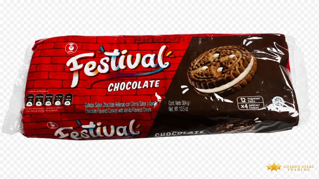 #BW5191 - Noel Festival Biscuits - Chocolate 12ct