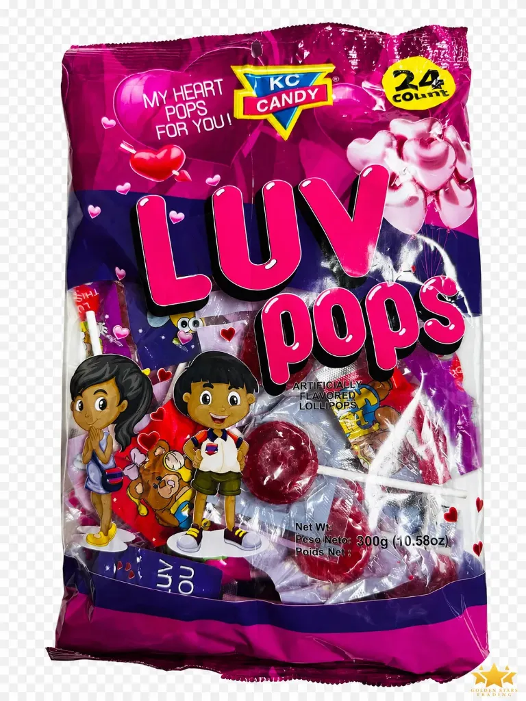 #CN5049 - KC Candy Luv Pops 24ct