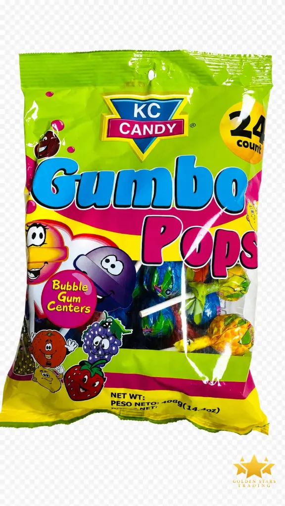 #CN2102 - KC Candy Gumbo Pops (24ct)