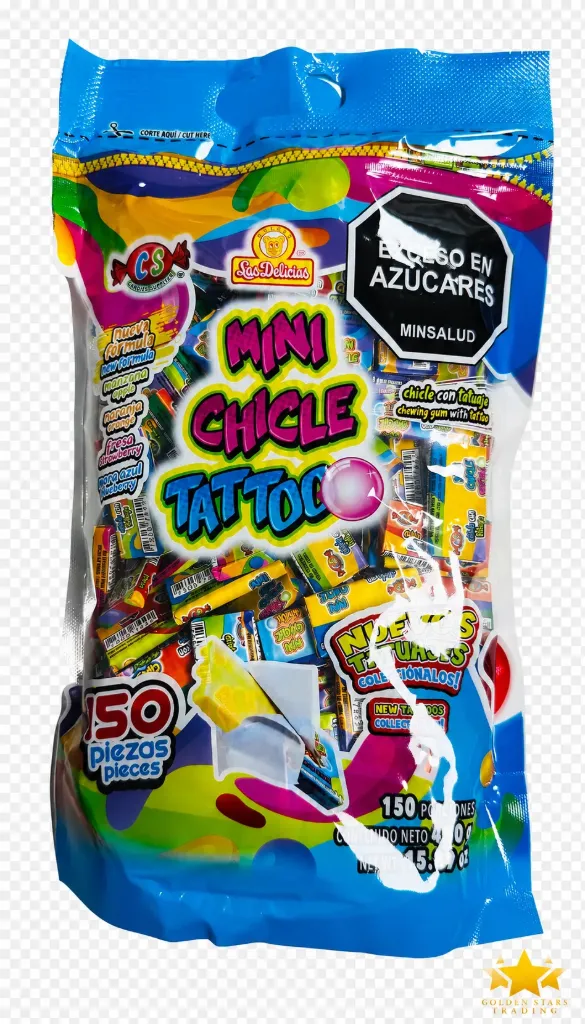 #CN7129 - Las Delicias Tattoo Gum 150ct