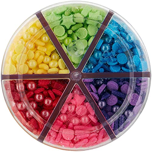 #CS6001 - Wilton Bright Mix Sprinkles 6.5 Oz (186g)