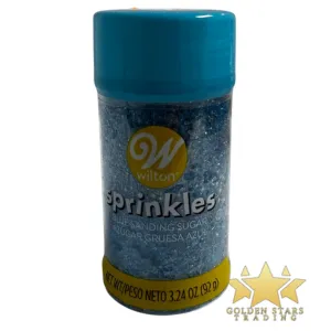 #CS7504 - Wilton Sprinkles Blue Sanding Sugar (3.240z)